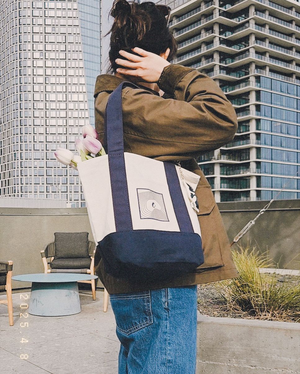 One Off Ceramics Mini Canvas Tote