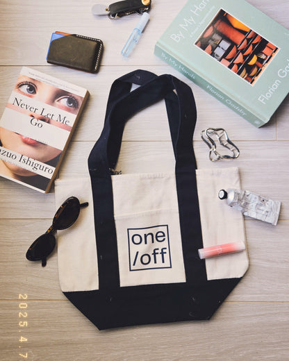 One Off Ceramics Mini Canvas Tote